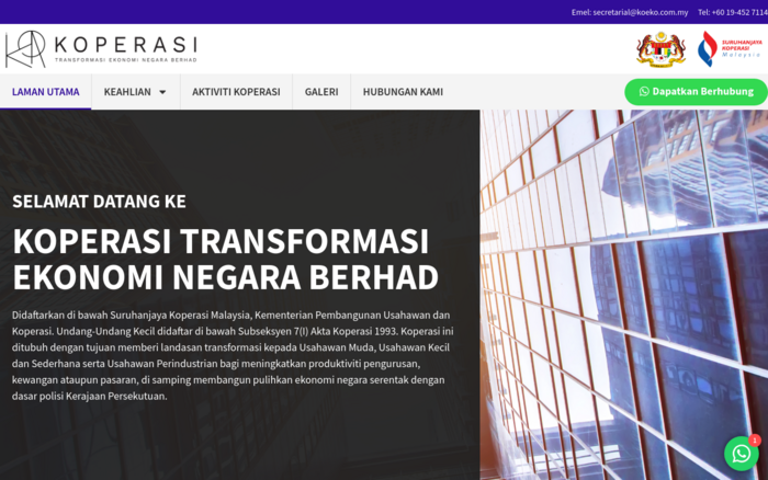 KOPERASI TRANSFORMASI EKONOMI NEGARA BERHAD